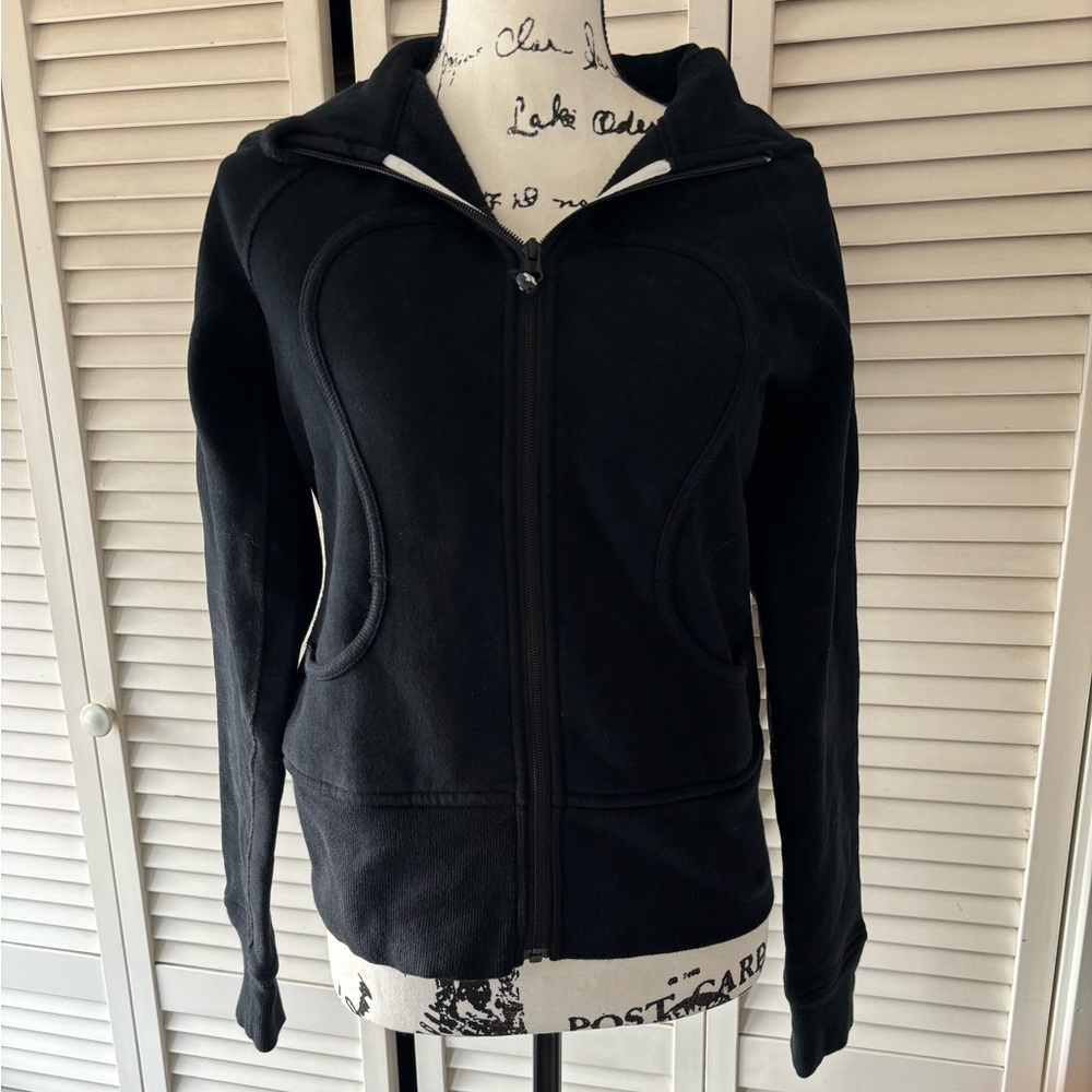 Lululemon athletica black zippered hoodie